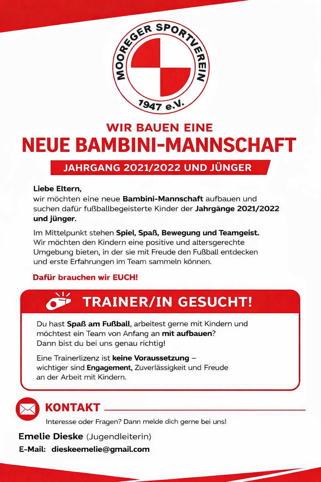 2026 04 13 neue Bambinimannschaft